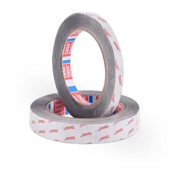 德莎68760 黑色双面自粘性胶带黑色PET基材强弱胶可冲型模切背胶