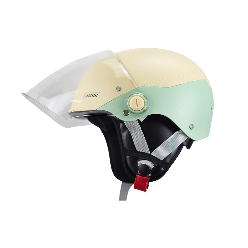 3c casco de motocicleta eléctrica de color de invierno caliente casco de seguridad masculino y femenino de cuatro estaciones casco general nuevo invierno image 6