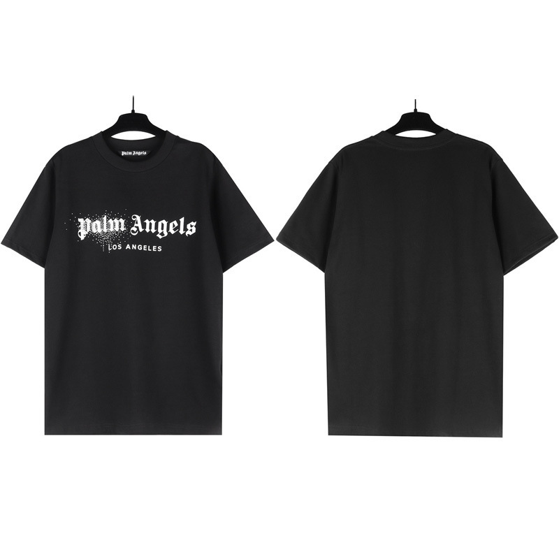 PALM半袖の正しいバージョン パームエンジェルス ヘッドレスベア エンジェルス バタフライプリント Tシャツ テディベア 半袖|undefined