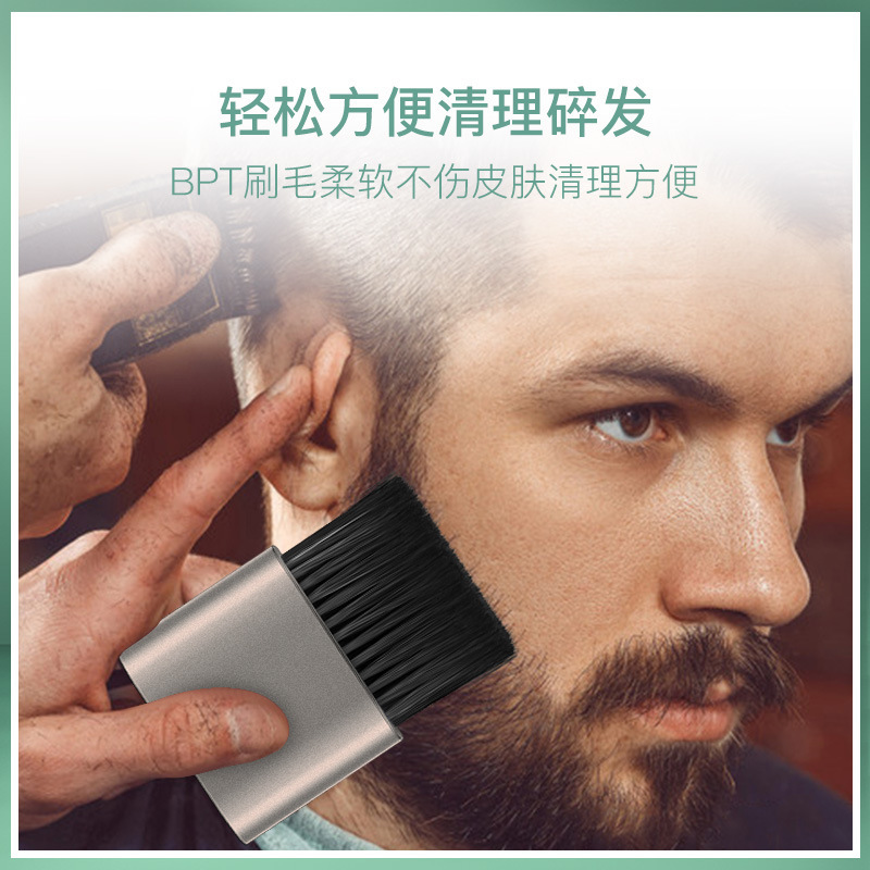 Cepillo de pelo roto barbería cepillo de limpieza de cabeza de aceite cepillo de pelo roto mango cepillo de pelo suave cepillo de limpieza universal para el hogar