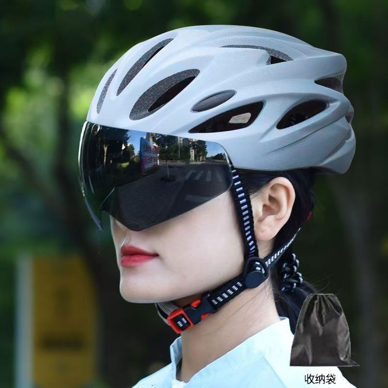 데일리렌즈-[유성그레이 그라데이션-테일라이트 스타일] + 수납가방