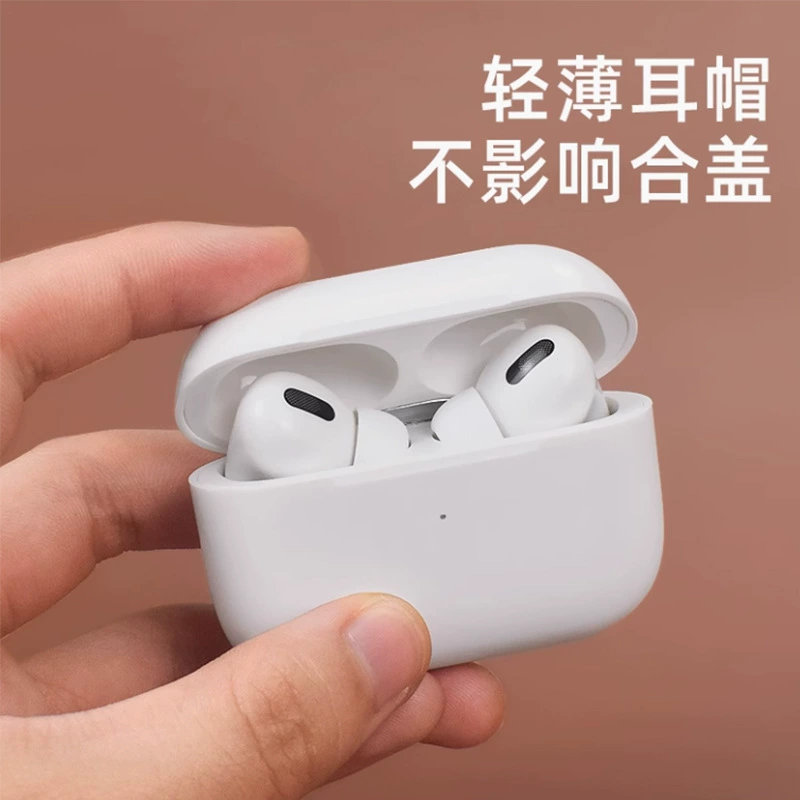 Силиконовые насадки наячки к AirPods Pro, 3 размера S/M/L, мягкие, удобные Bluetooth-аксессуары