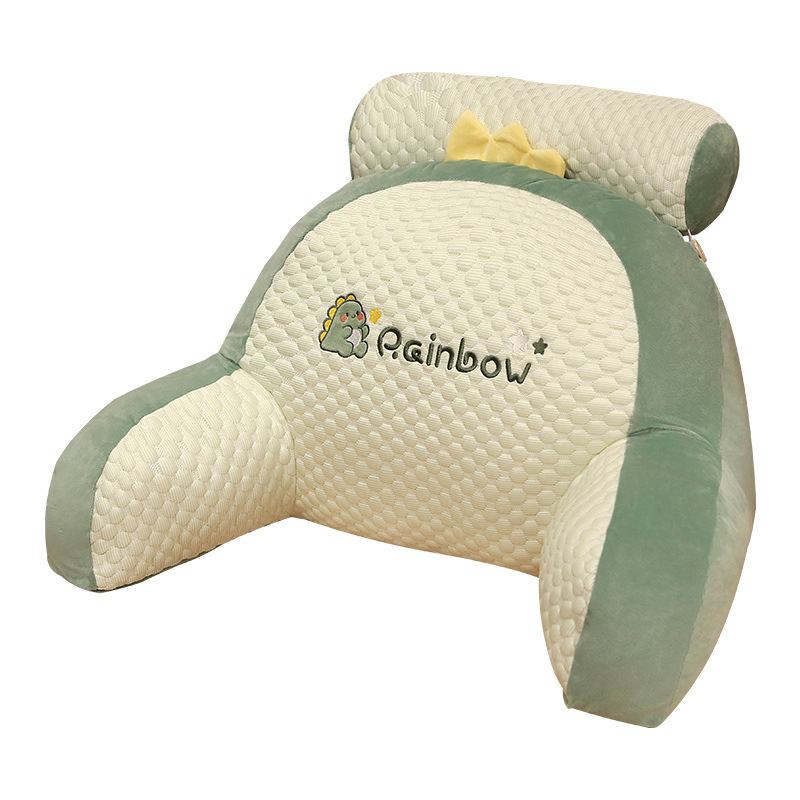 Frijol hielo ayuda de la cintura almohada cojín noche suave bolsa costura dormitorio cama tatami respaldo grande Cuatro Estaciones Universal