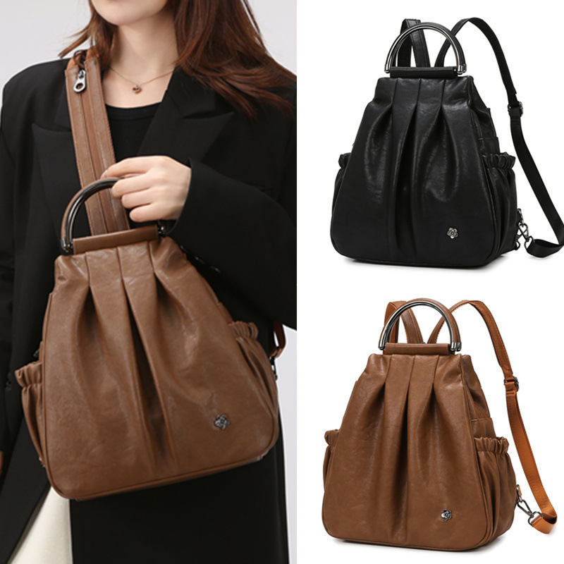 Casual Multi-function Backpack Women's 2024 New Fashion High Texture Travel Backpack for Work Commuter PU Backpack Casual Multi-function Backpack Women's 2024 New Fashion High Texture Travel Backpack for Work Commuter PU Backpack