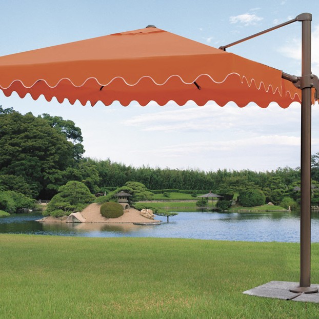 福清锦澳公司销售别墅边柱伞、岗亭边柱伞、泳池边柱伞等