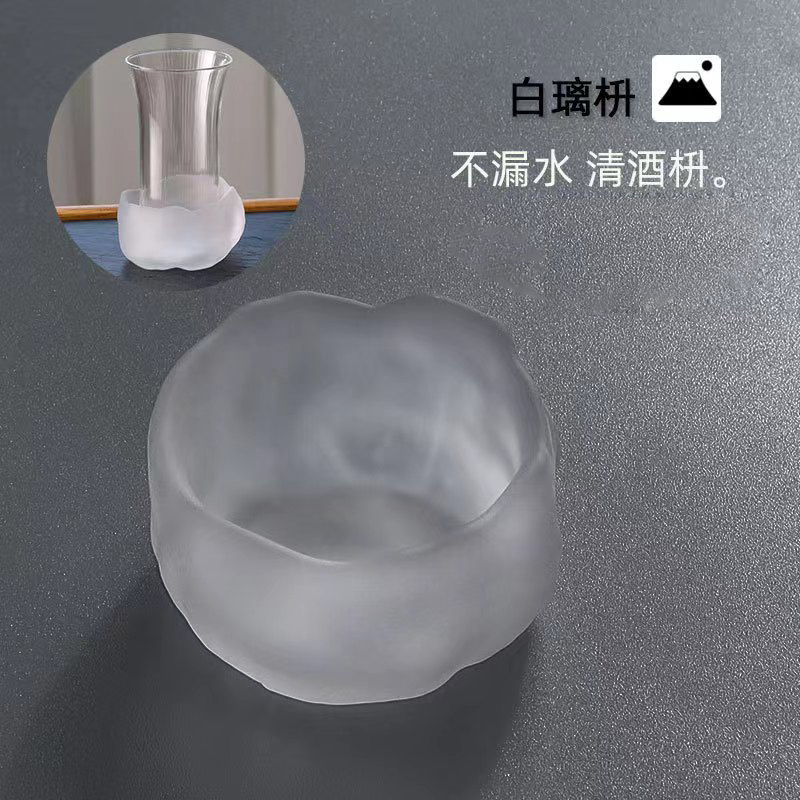 Taza de té pequeña del Dragon Boat Festival, taza de vidrio cocido congelado, taza de sake, taza de maestro exquisita para damas, taza de té de vidrio, taza de té al por mayor