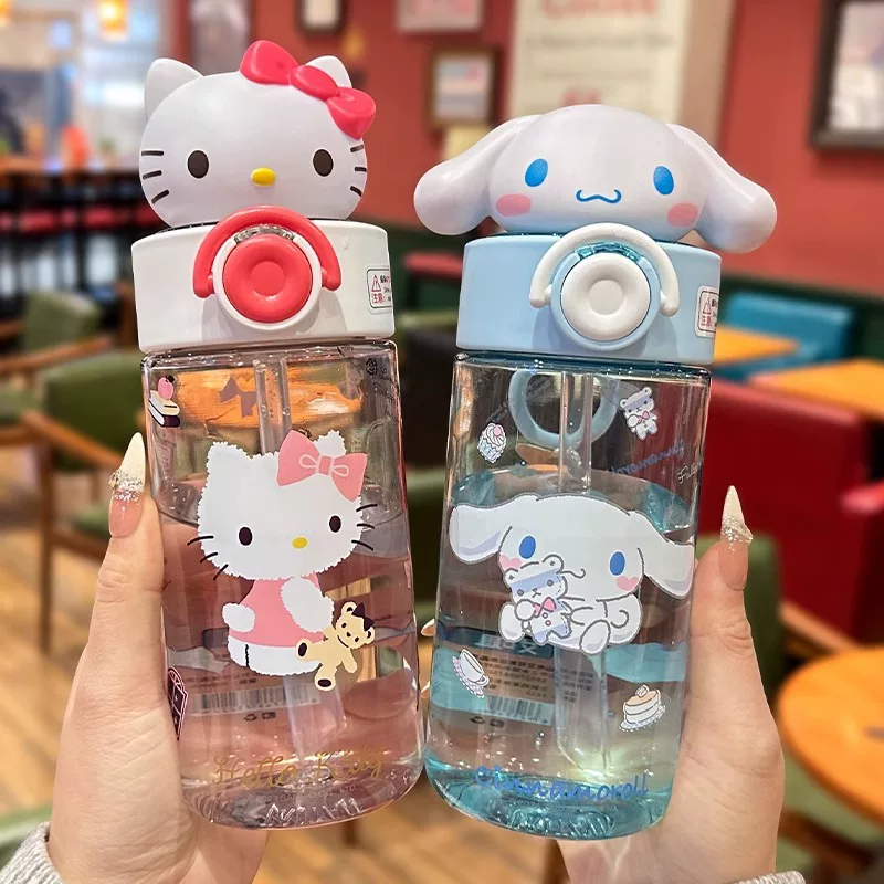 Children's high quality handheld summer straw with glass