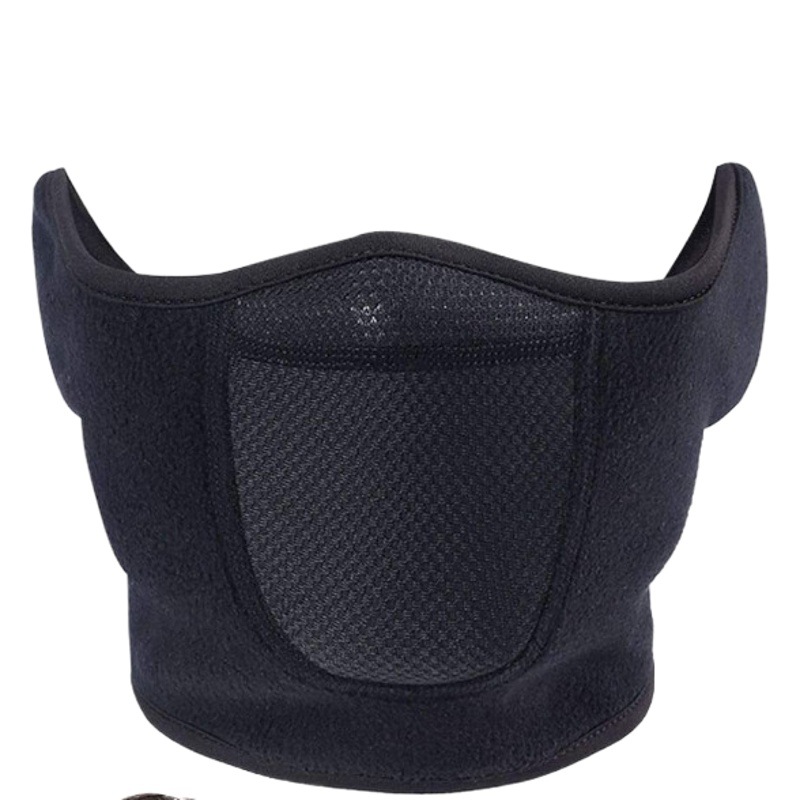 Máscara al aire libre ciclismo anti-congelación capucha invierno esquí protección facial orejeras calientes máscara polar máscara a prueba de viento