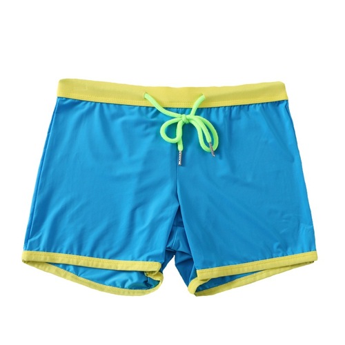 Swimming trunks for men, trendy and personalized quick-drying boxer briefs for boys, trendy and personalized swimming trunks for hot spring anti-embarrassment equipment