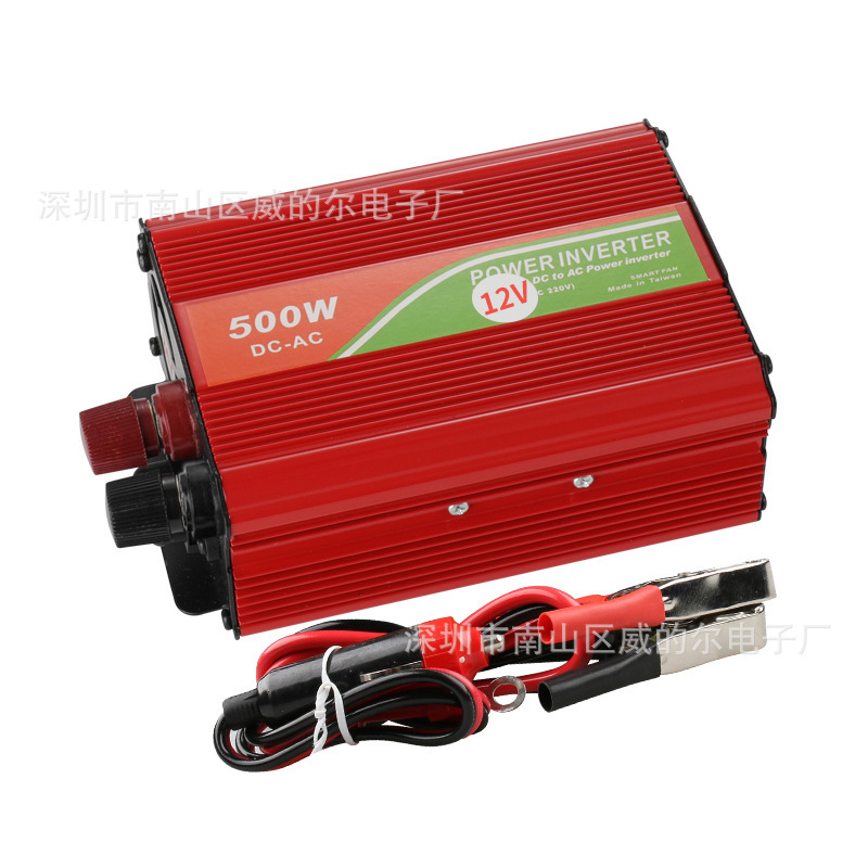 In stock wholesale car intelligent outdoor Inverter converter good quality AC500W power supply 12V to 22V