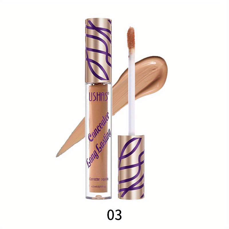 USHAS Cross-border spot líquido reparador lápiz corrector de larga duración impermeable control de aceite para cubrir las ojeras base líquida