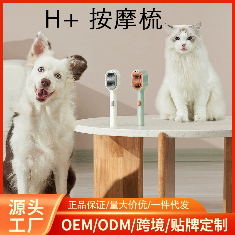 Оптовая продажа взрывных трансграничных домашних животных электрическая расческа спрей