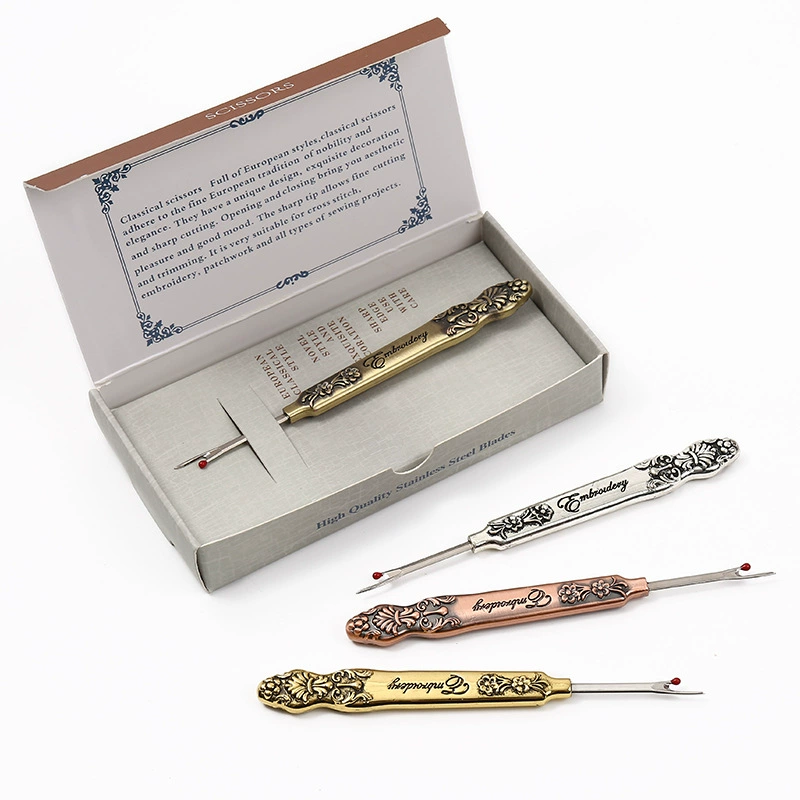 Ретро Руйи нарцисс нож для снятия проволоки дома ручной вышивкой крестом