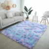 Tie -dye blue color