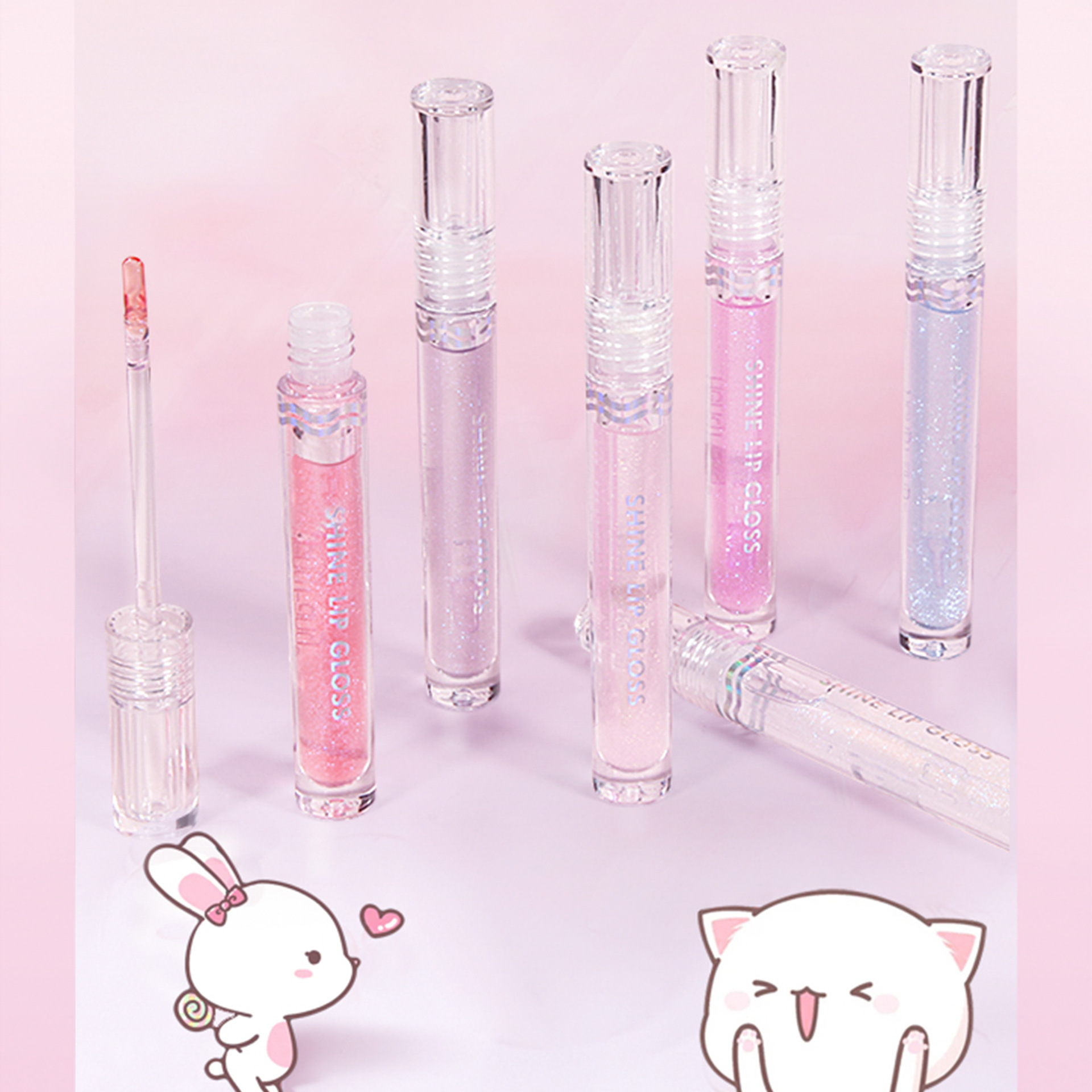 Hengfang Hengfang Glazed Lip Gloss Watery and translucent Lipgloss AliExpress cross-border e-commerce #H7065