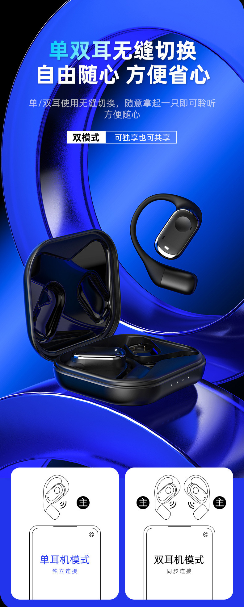 The 2025 new model Y30 translation headphones feature real-time simultaneous video call translation in multiple languages via Bluetooth, a new cross-border model undefined