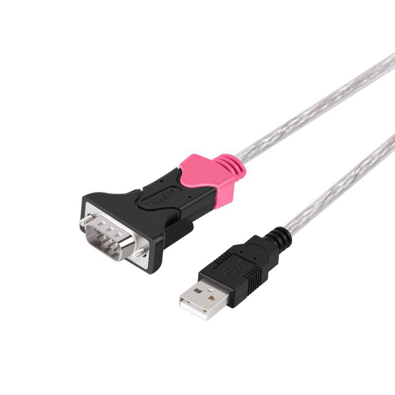 工业级USB2.0转串口线typec转9针COM可手动调整转RS232通用串口线