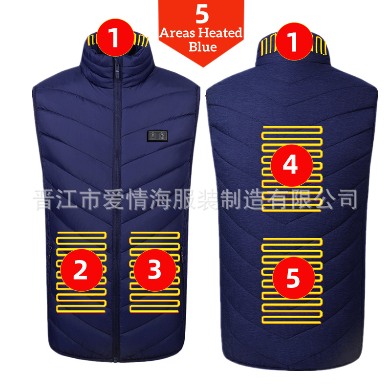 이중 제어 5 영역 파란색