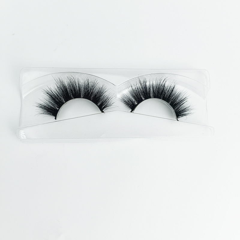 Transfronterizos sin pegamento puro, pelo de visón, pestañas falsas, pestañas naturales densas, pestañas peludas, maquillaje diario desnudo, un par de pestañas falsas