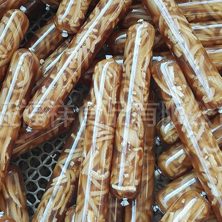 Сразу открыть пакет, кристаллическая кожа Fingwei замороженная кишка локоть колбасная обработка, алкоголь, холодные блюда, кулинария оптом