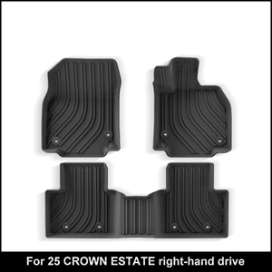 25 Crown Estate Crown üçün TPE avtomobil və baqaj döşəmələri