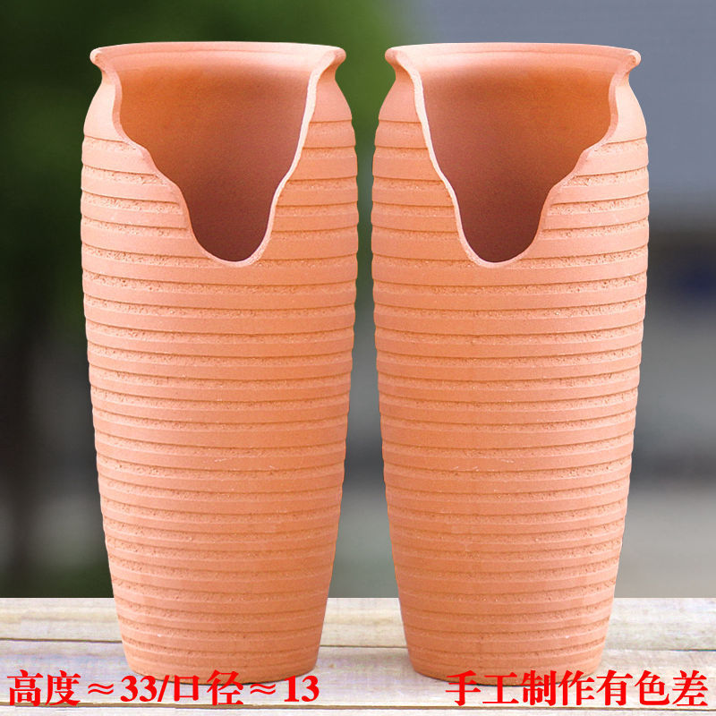 缺口花盆悬崖桩切口多肉缺口造型花盆悬崖式老桩深缺口高瘦陶瓷大|undefined