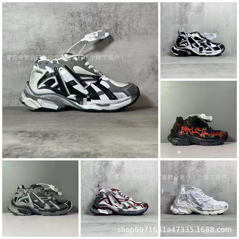 Popular Cross-Border In-Stock B-Brand High Version Paris Dad Shoes Couple Style Versatile Ins Shoes Height Increase 7.5 7.5 Sports Popular Cross-Border In-Stock B-Brand High Version Paris Dad Shoes Couple Style Versatile Ins Shoes Height Increase 7.5 7.5 Sports