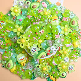 可爱甜品树脂饰品配件批发diy奶油胶手机壳头饰冰箱贴