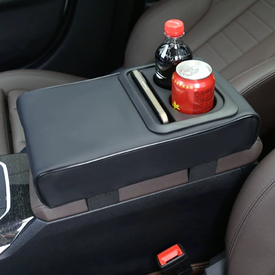 leather car armrest pad central – Armrest box pad