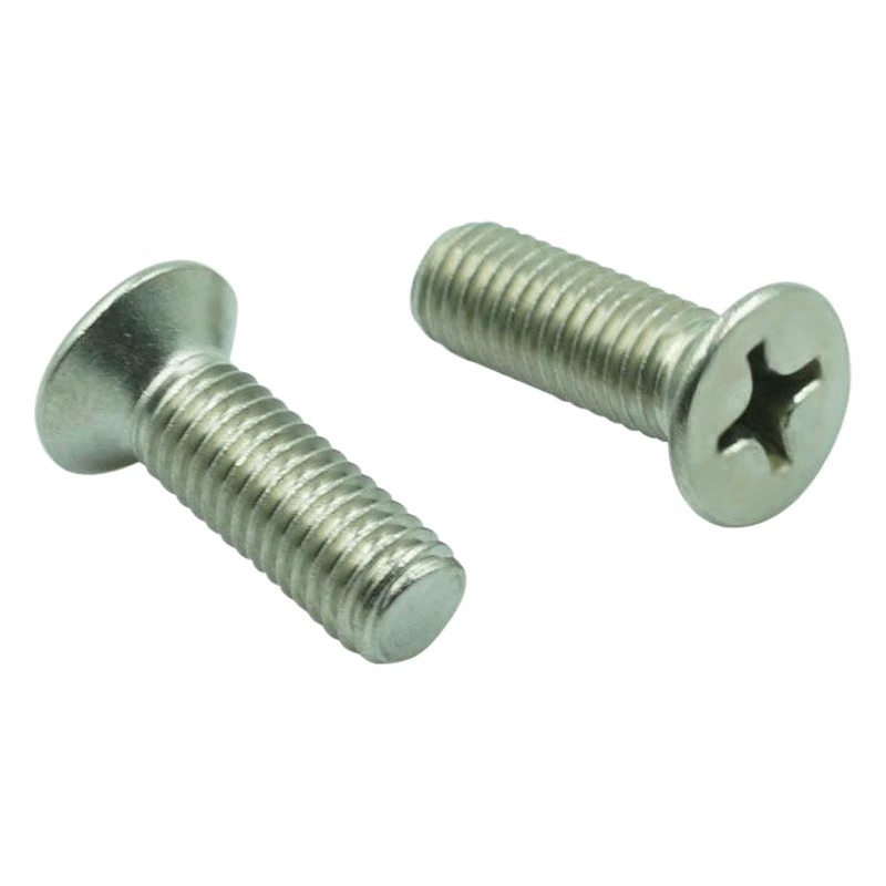 304 нержавеющая сталь KM819 с плоской головкой машинный шелк с маленькими винтами крест винты с потайной головкой