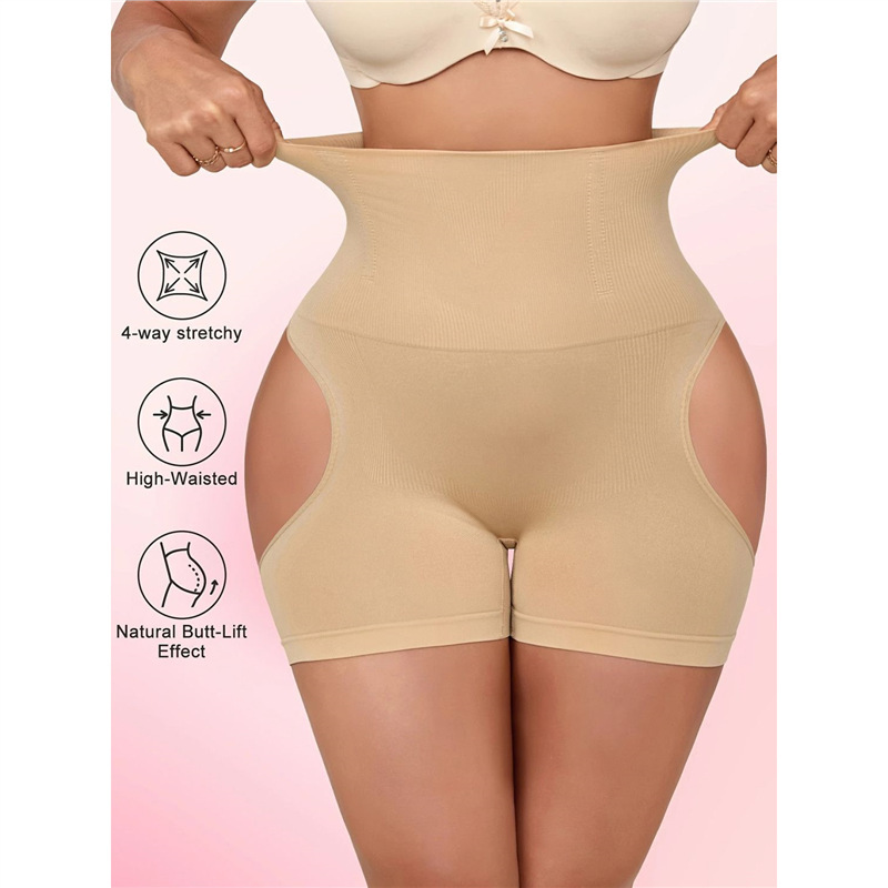 Postpartum Tummy Control Shapewear, Tummy Control and Butt Lift Pants, Double-Layer Compression Tummy Control, Seamless Shapewear, Waist Shaping Underwear