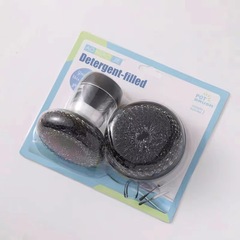 Automatic liquid-dispensing cleaning pot brush for export, push-button automatic liquid-refilling cleaning pot brush, paper installation for liquid-refilling cleaning pot brush