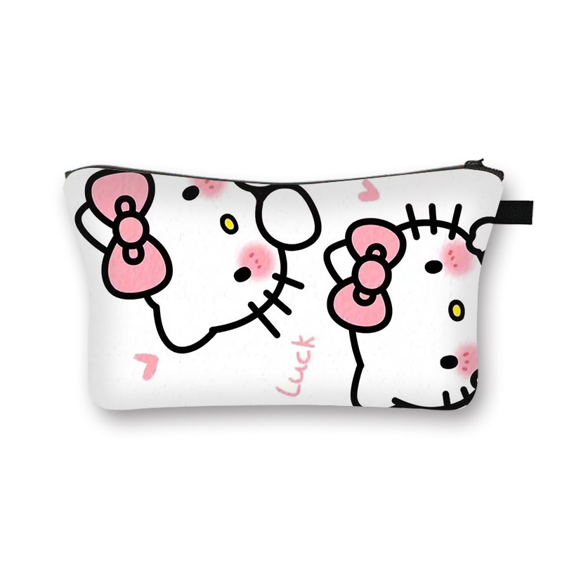 thumbnail image 5 of Nuevo Bolsa de cosméticos Hello Kitty, bolsa de almacenamiento de gran capacidad a la moda para niñas, bolsa, 5 of 5