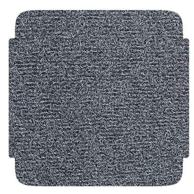 Suitable for No.9 Wonder Electric vehicle foot mat - black-and-gray-silk-circle-foot-pads