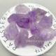 Natural amethyst raw stone non-cut light purple raw stone non-corner expansion Incense Stone non-fire incense stone ornaments wholesale