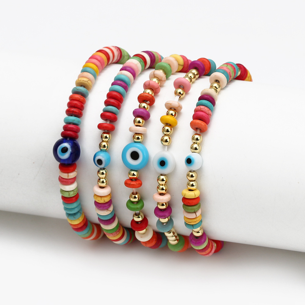 Fashion Eye turquoise Plating Bracelets 1 Piece