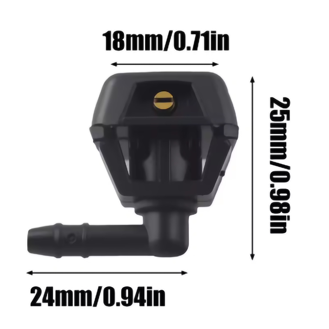 735277664 Is Suitable for Fiat Car Wiper Nozzle Spray Head Windshield Water Spray Nozzle