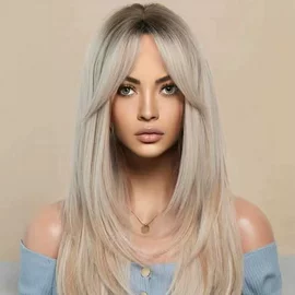 假发长卷发;长直发假发;假发马尾