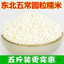 糯米5斤包邮东北产农家圆粒江米端午节粽子原料酿糯米酒粘大米