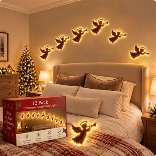 ���R�d����r���� Christmas Angel Wall Lights�}�Q��ʹ�����b�