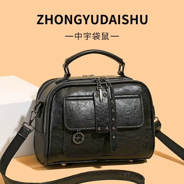 2025 New Niche Texture Women's Handbag Multi-Layer High-End Classic Women's Crossbody Bag Single Shoulder Crossbody Bag