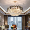 Modern ceiling lamp for living room, cristal modern and minimalistic high-end lights, light luxury style