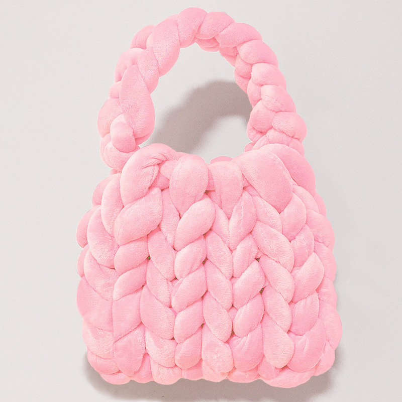 Accesorios de relleno de algodón islandés hilo diy bolsas de mano tejidas alfombras de alfombra de hilo de lana super gruesa ganchillo