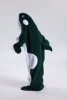 Ink green whale