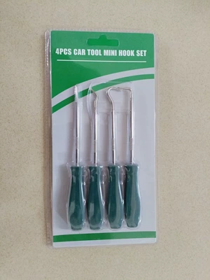 4-Piece Oil Seal Hook Repair kit - 4-piece-set-green-mini-hook-blister-packaging