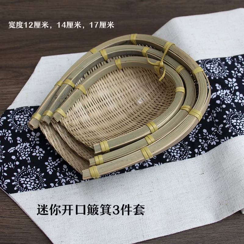 M & Pure ручной работы бамбуковая корзина с фруктами бамбуковая корзина с рисом бамбуковая корзина с фруктами