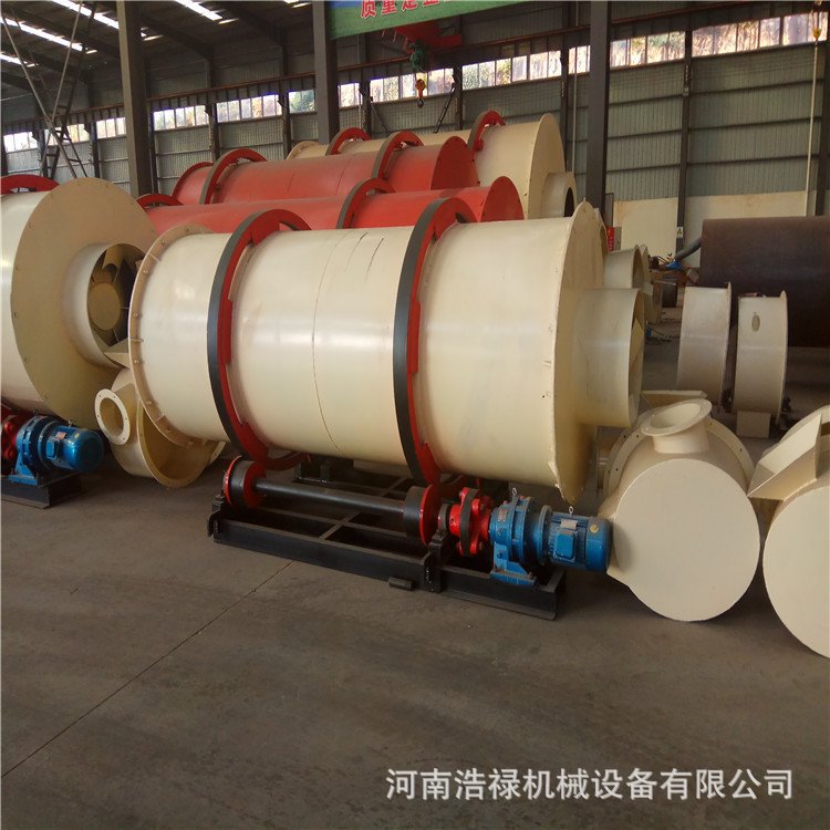 浩禄 工业三筒烘干机 矿砂多筒干燥机 水洗机制砂烘干设备