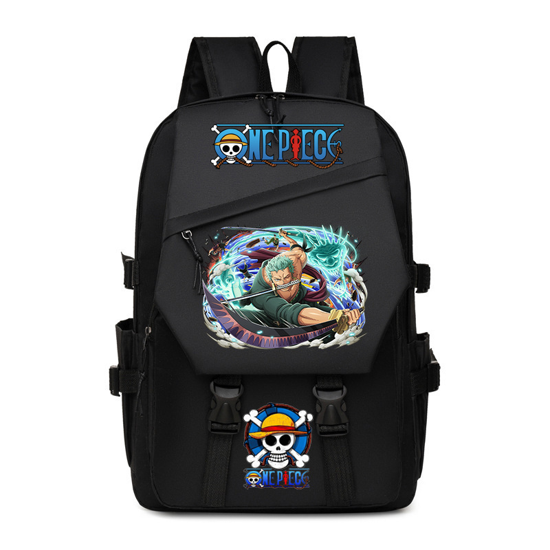 Riman one piece peripheral printed backpack Youth student schoolbag fashion large capacity backpack Riman one piece peripheral printed backpack Youth student schoolbag fashion large capacity backpack