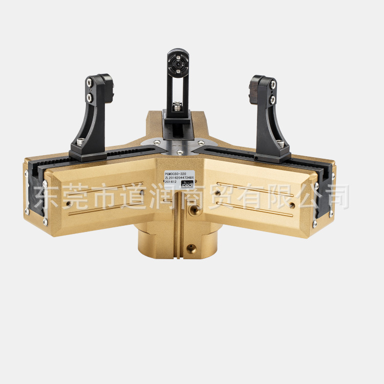 KEC三指平移气动夹工业机械手智能自动化耐高温抓手PGM3C50-320