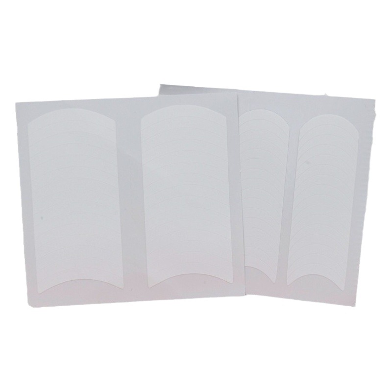 Manicura francés pegatinas manicura sonrisa línea francés uñas pegatinas Venta caliente francés pegatinas 24 sonrisa pegatinas